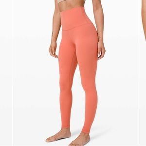 Lululemon Align Leggings 28” - Rustic Coral